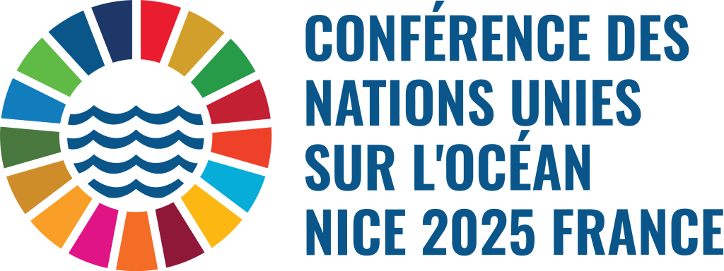 Logo conférence des nations unies dur l'océan - Nice France 2025