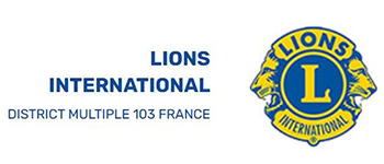 Logo Lions International District Multiple 103 France