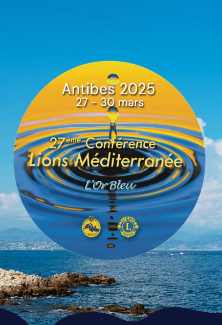 Affiche des 27ème Conférence des Lions de la Méditerranée