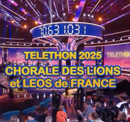 Chorale 2025 Des Lions et Leos de France